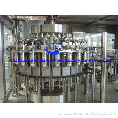 Monobloc 10000BPH PET bottled fruit juice filling machine